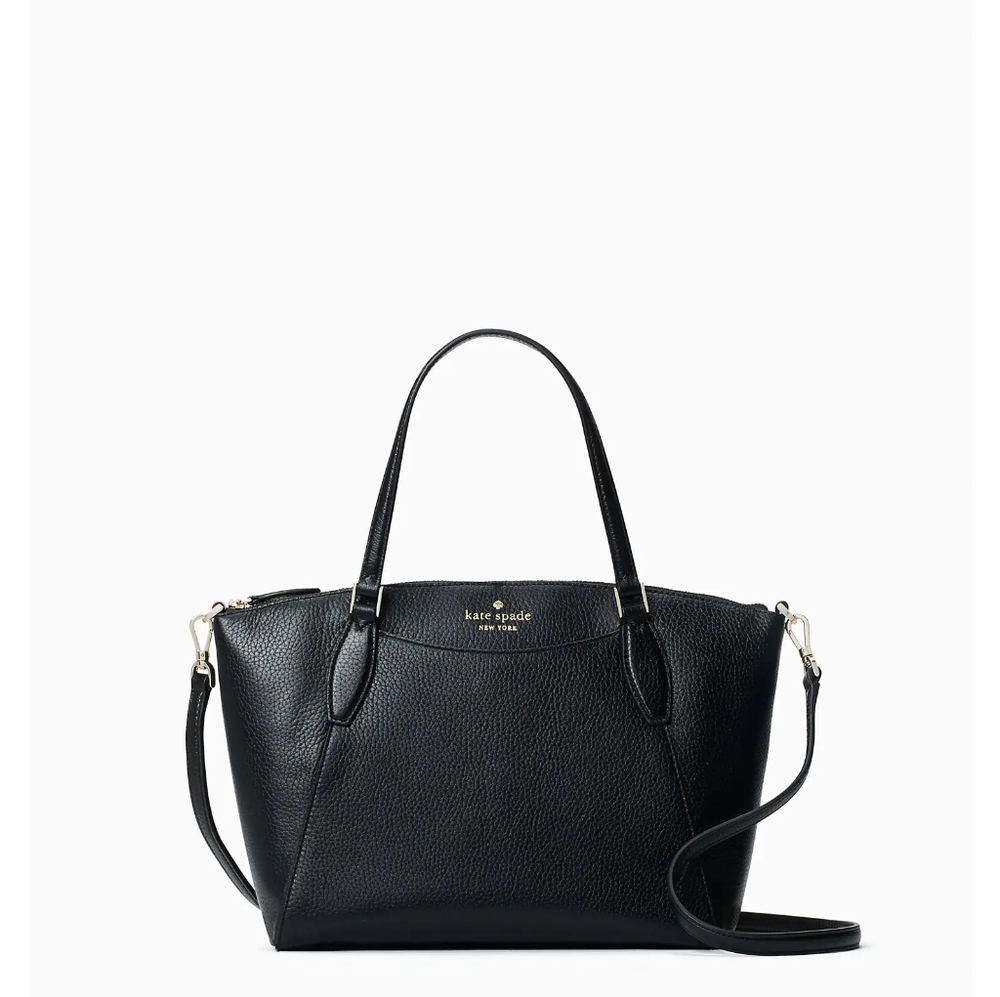 NWT Kate Spade Black Monica Satchel